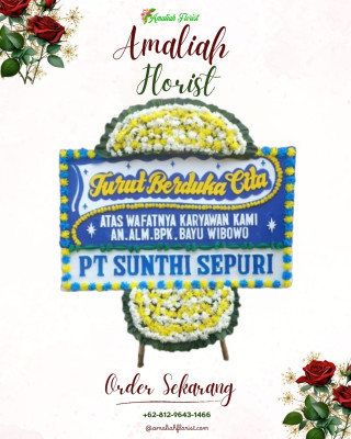 Papan Bunga Duka di Gunung